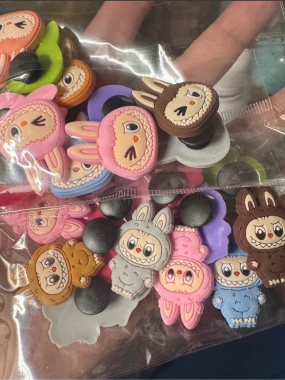 Labubu Croc Shoe Charms